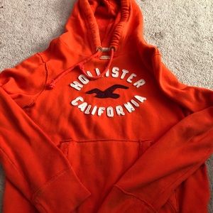 Orange hoodie